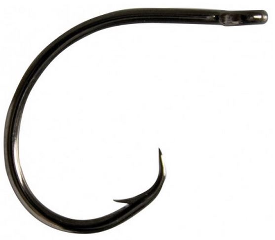 Mustad Demon Circle Hook Blk Ni In-Line Wide Gap 6Pk Size 4/0 Model: 39948NP-BN-4/0-6U